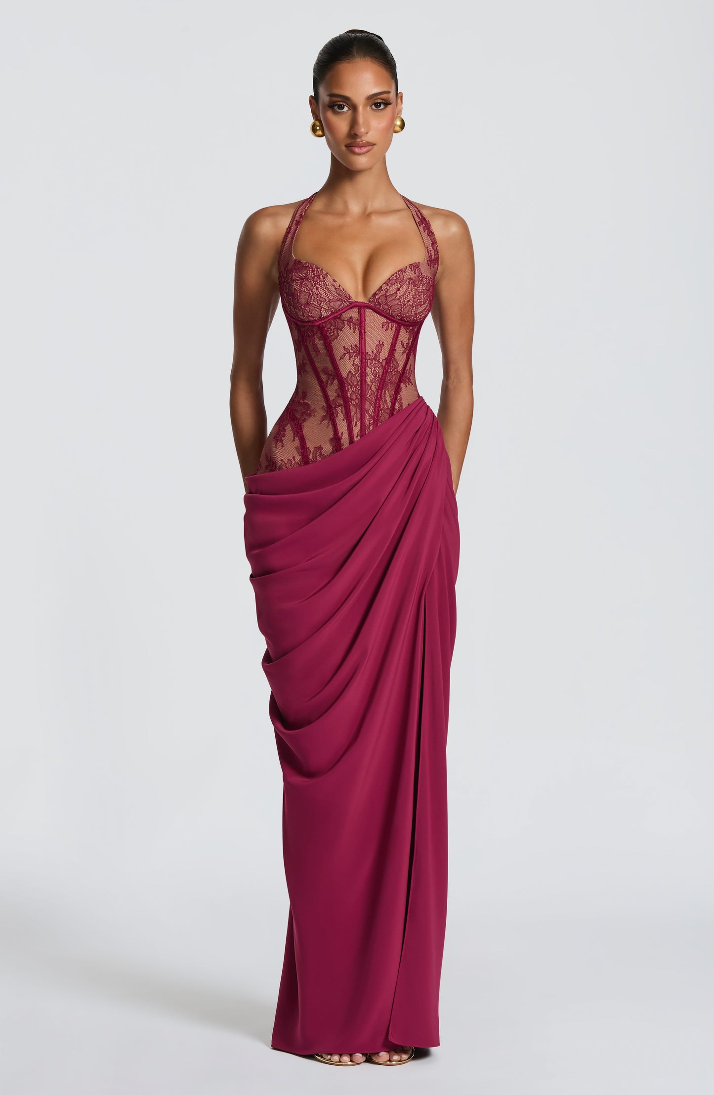 Bonita Maxi Dress Mulberry
