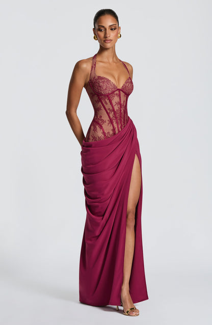 Bonita Maxi Dress Mulberry