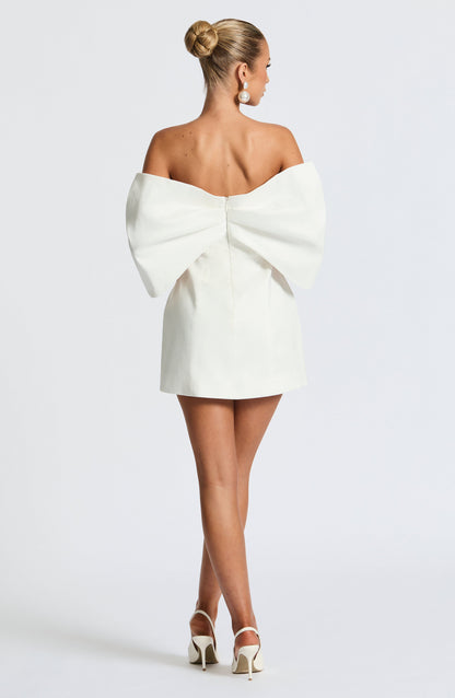 Briella Mini Dress Ivory