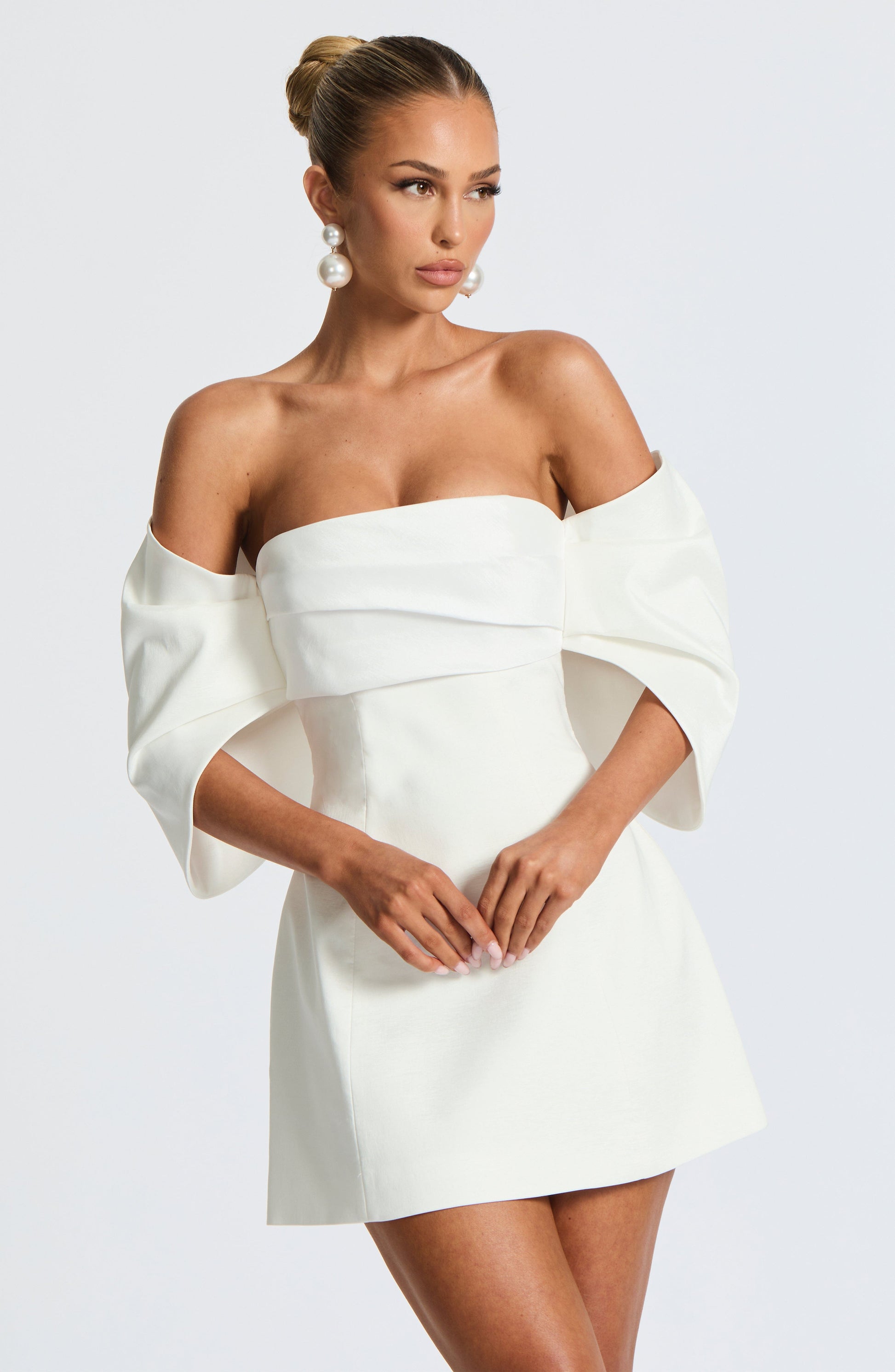 Briella Mini Dress Ivory
