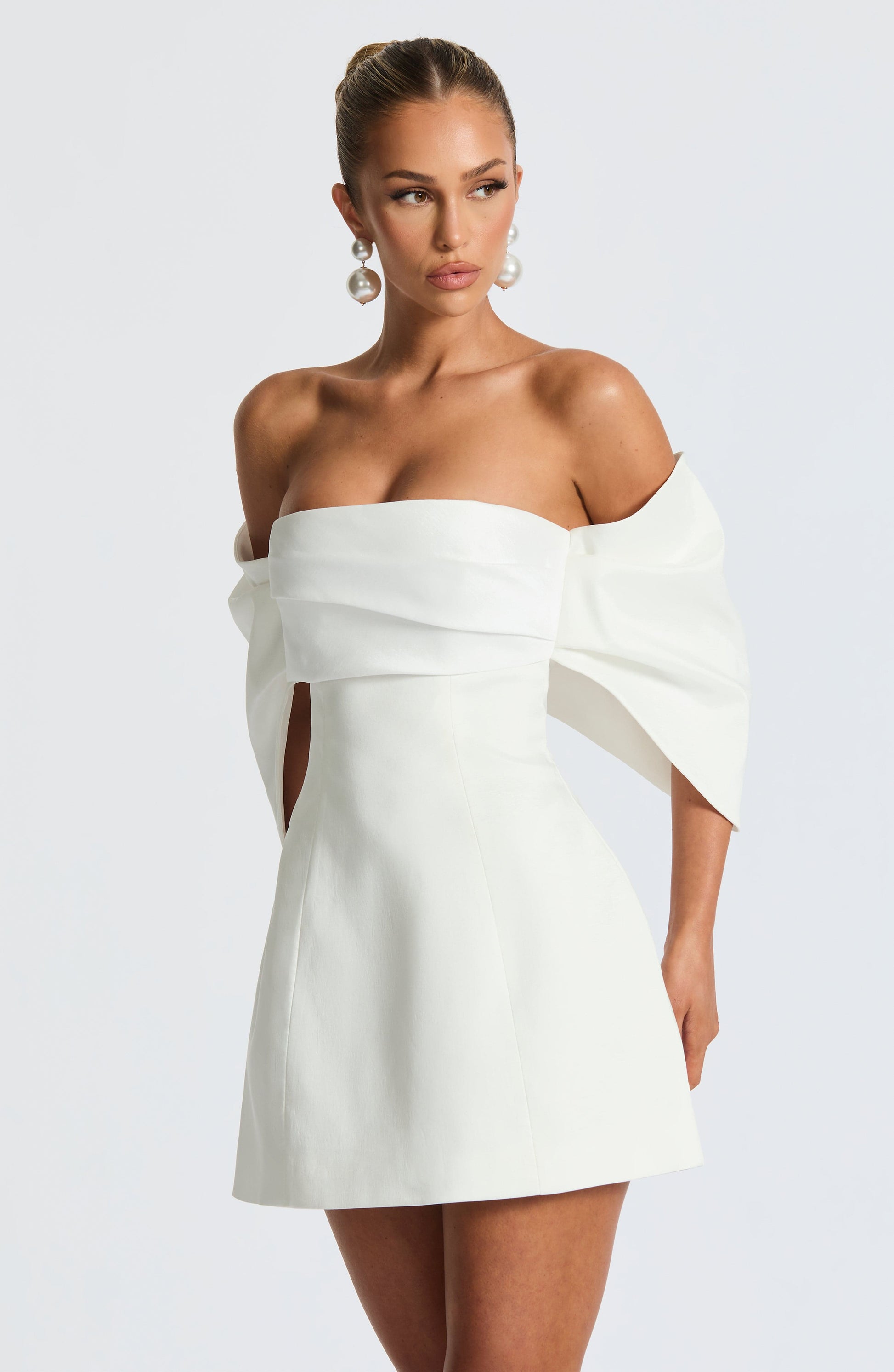 Briella Mini Dress Ivory
