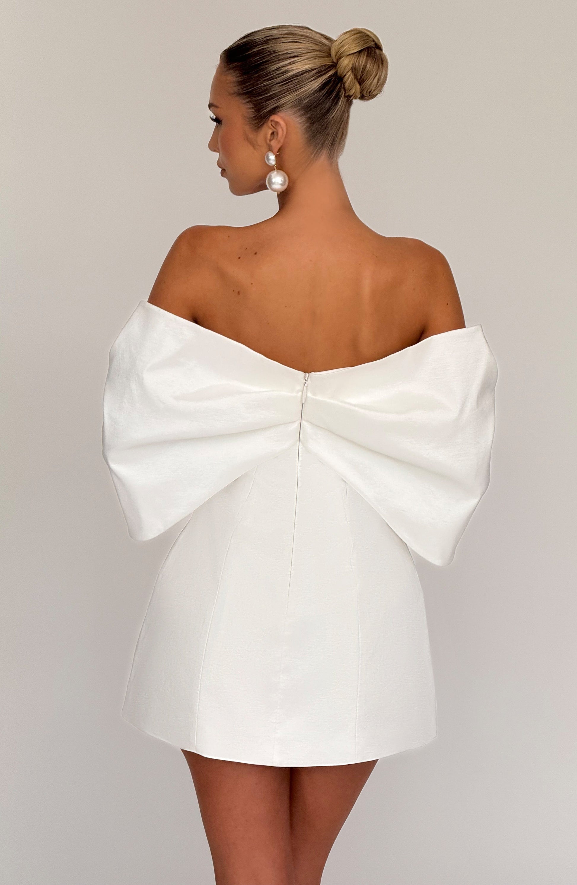 Briella Mini Dress Ivory