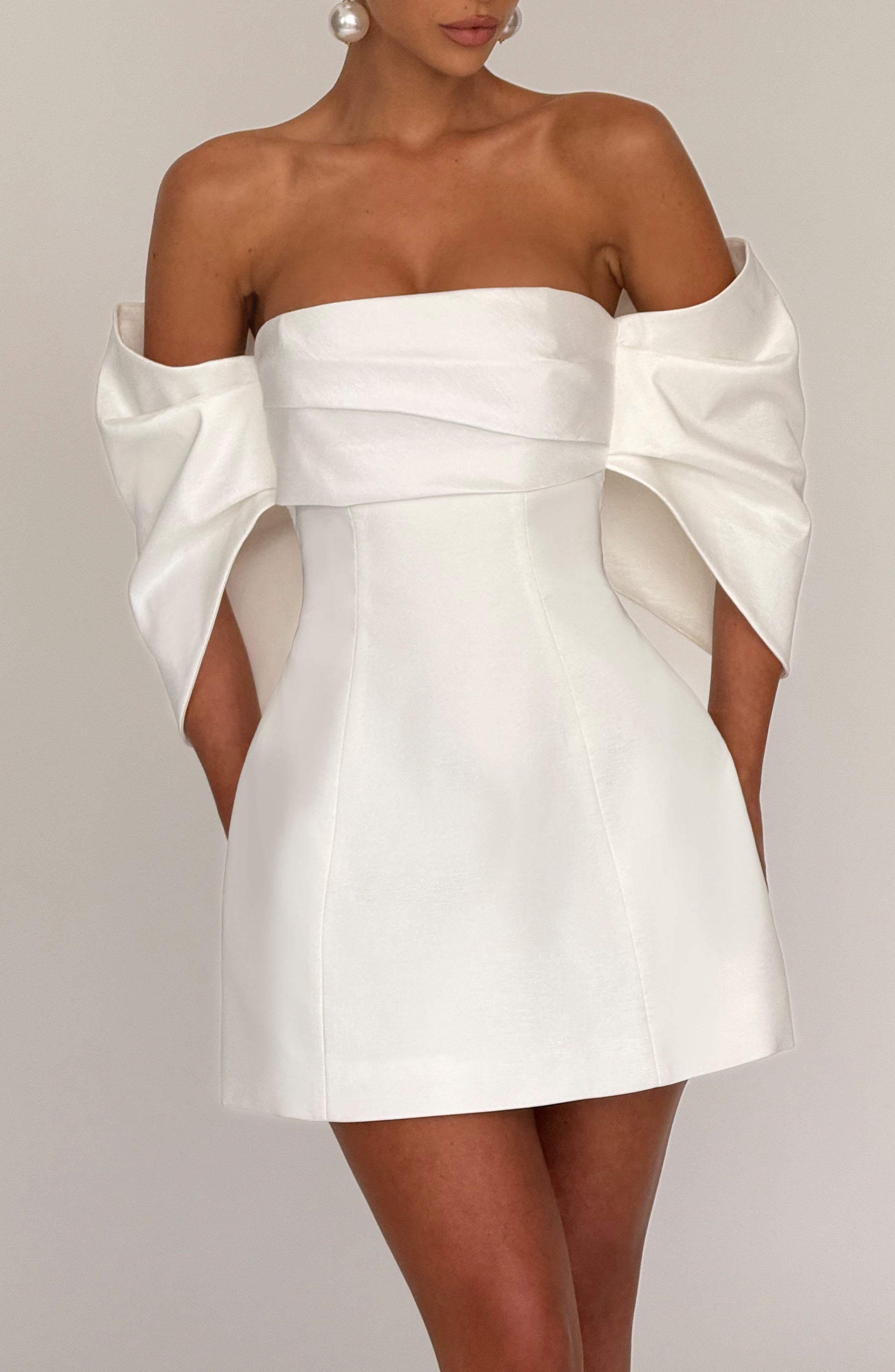 Briella Mini Dress Ivory