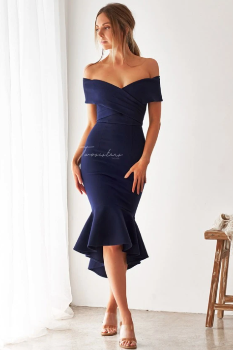 Brienne Dress NAVY