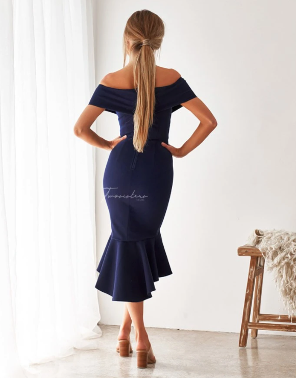 Brienne Dress NAVY