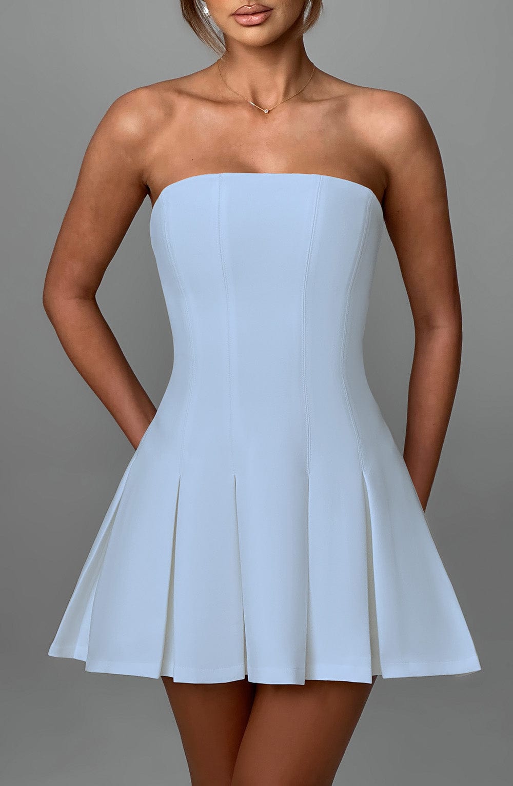 Bryony Mini Dress Blue