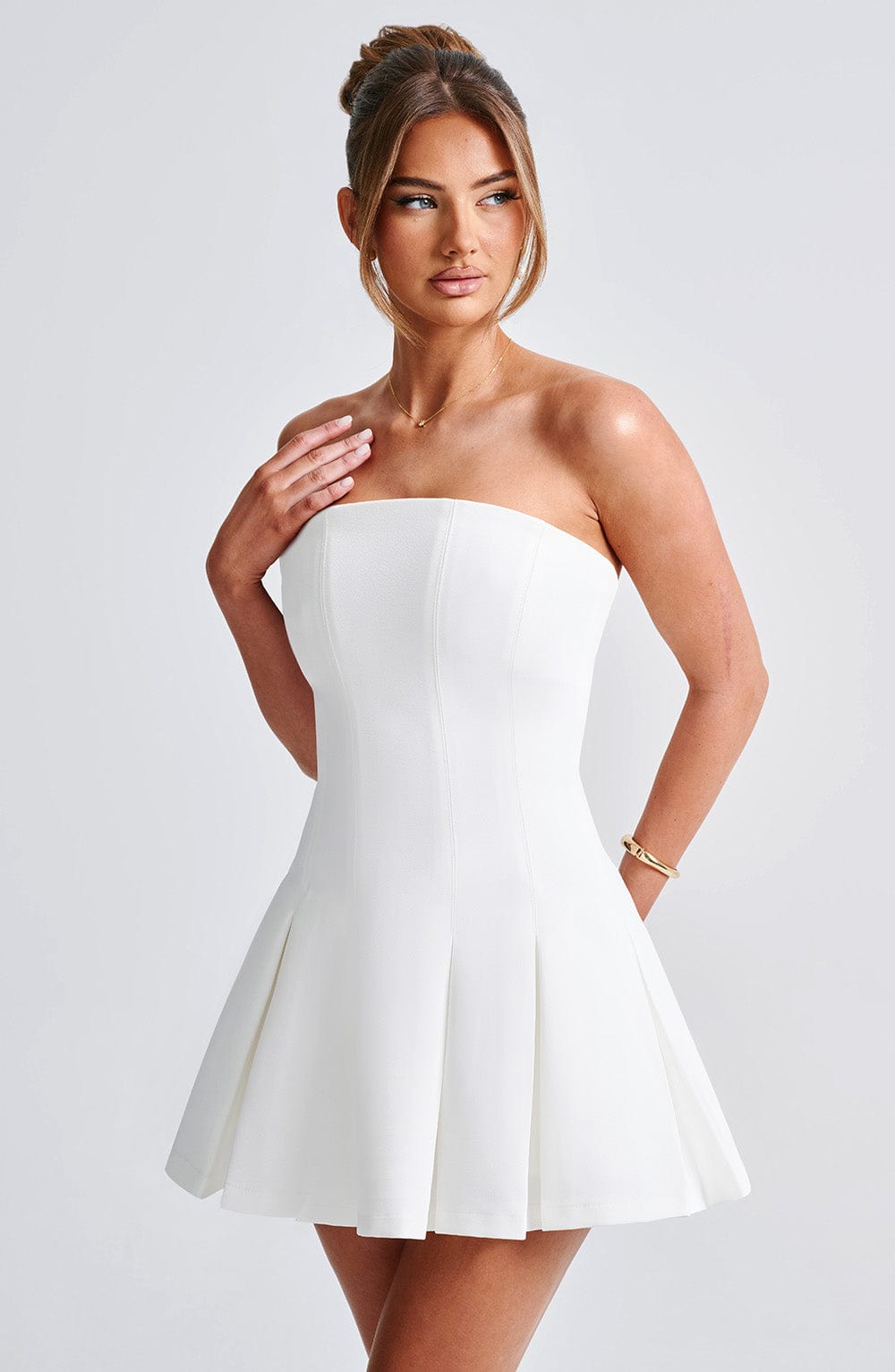 Bryony Mini Dress Ivory