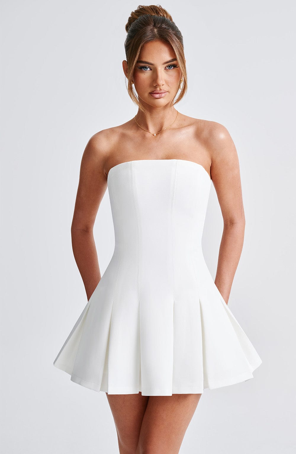 Bryony Mini Dress Ivory