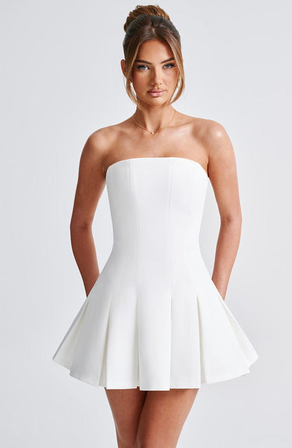 Bryony Mini Dress Ivory