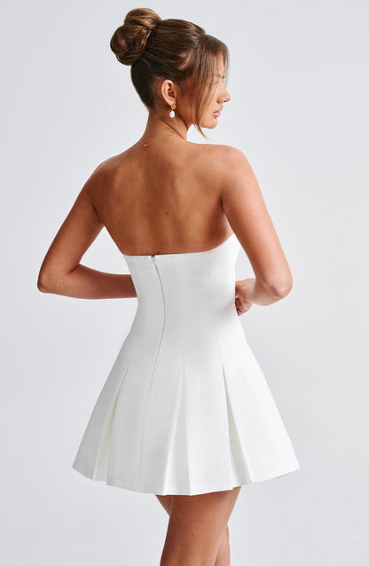 Bryony Mini Dress Ivory