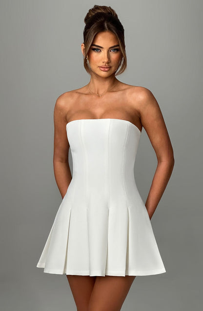 Bryony Mini Dress Ivory