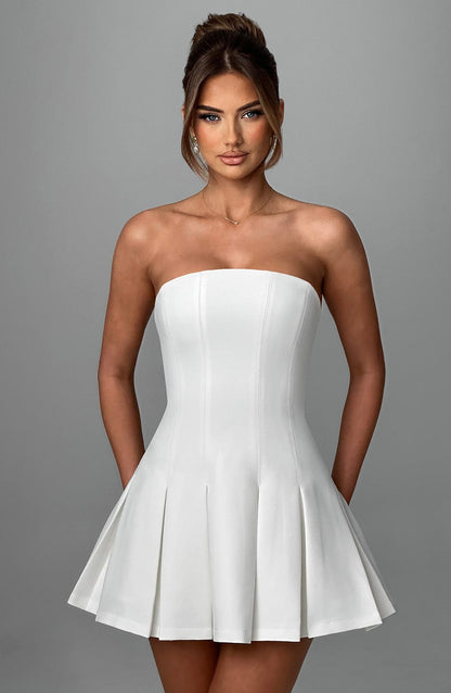 Bryony Mini Dress Ivory
