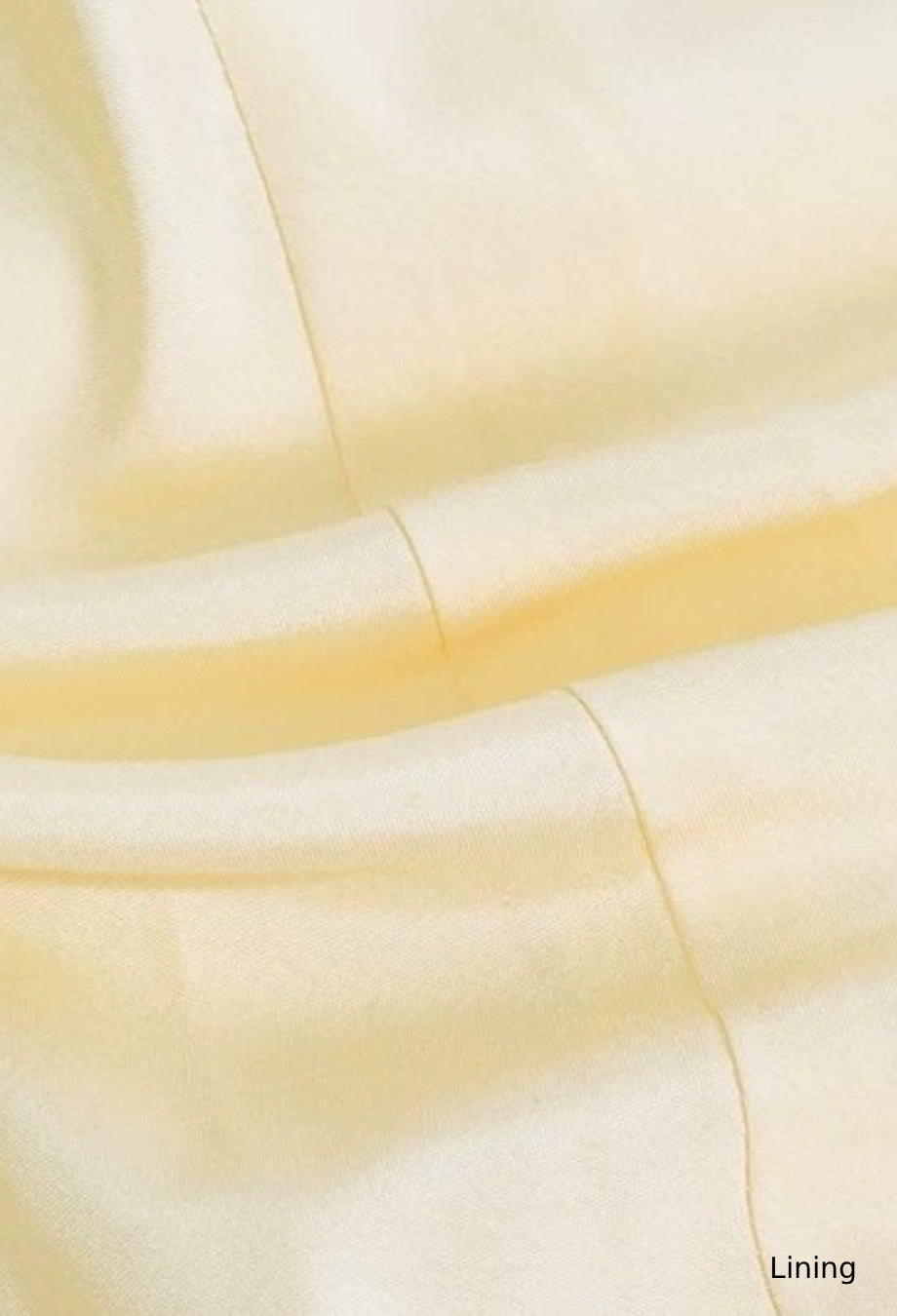 Light Yellow Cinched A- Mini Dress