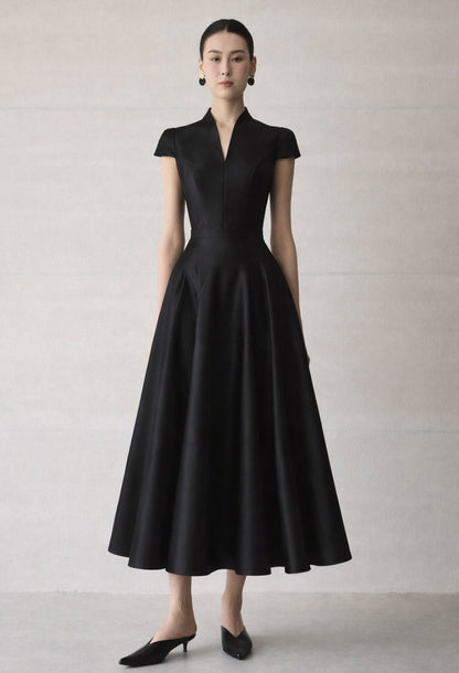 Betty Midi Dress Black