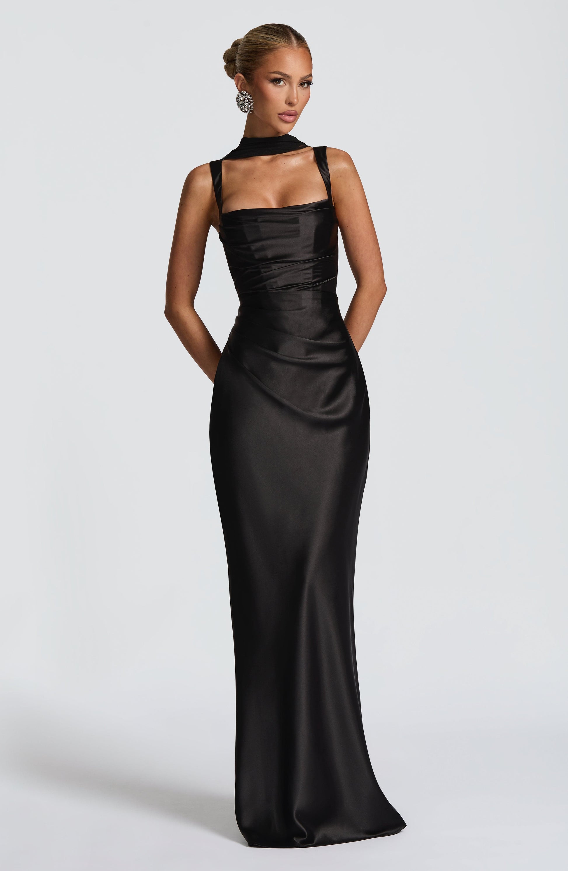 Calanthe Maxi Dress Black