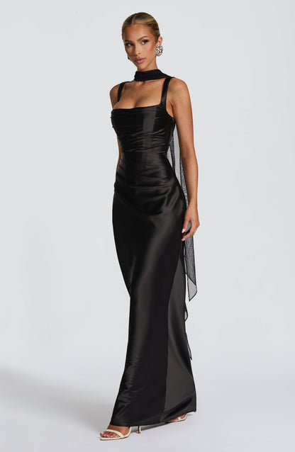 Calanthe Maxi Dress Black