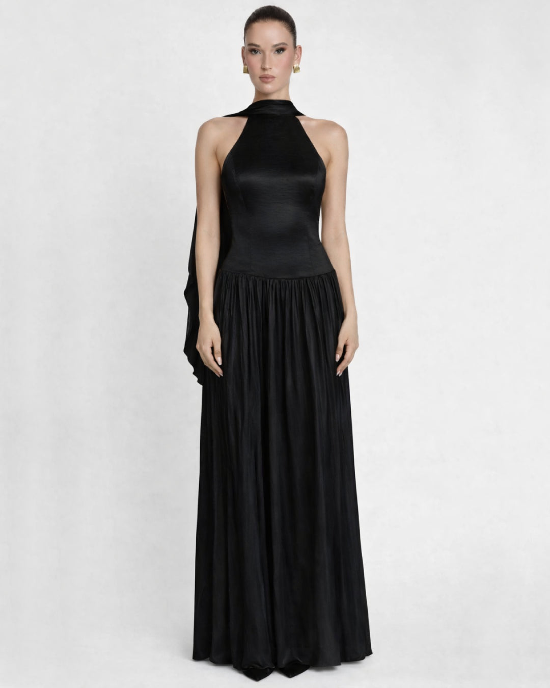 Calanthe Maxi Dress Black