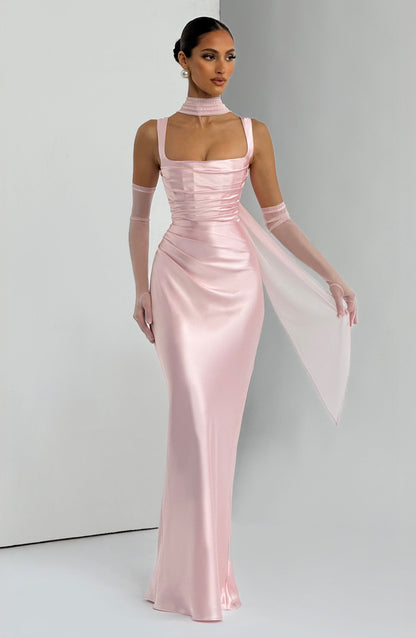 Calanthe Maxi Dress Blush