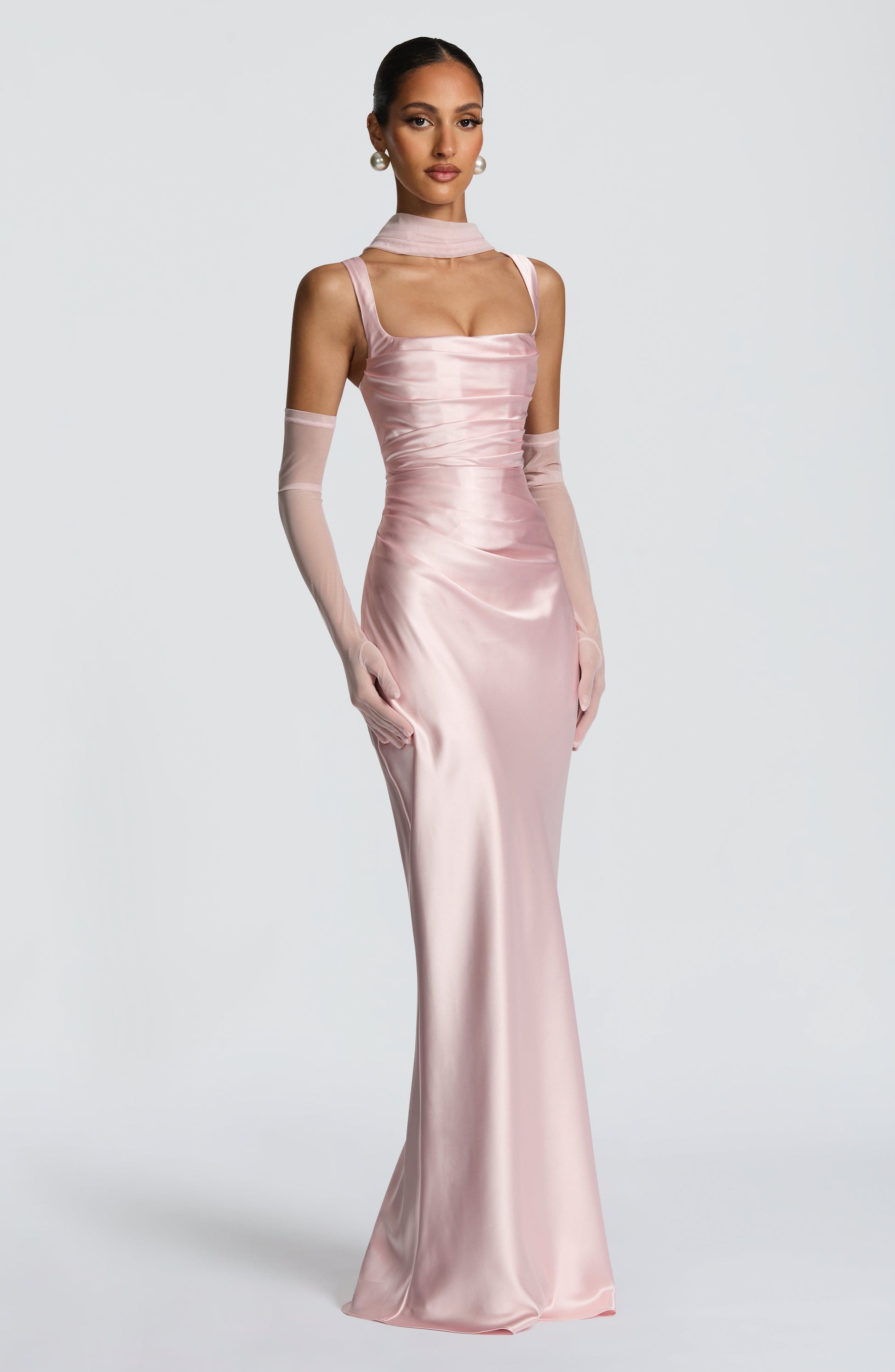 Calanthe Maxi Dress Blush