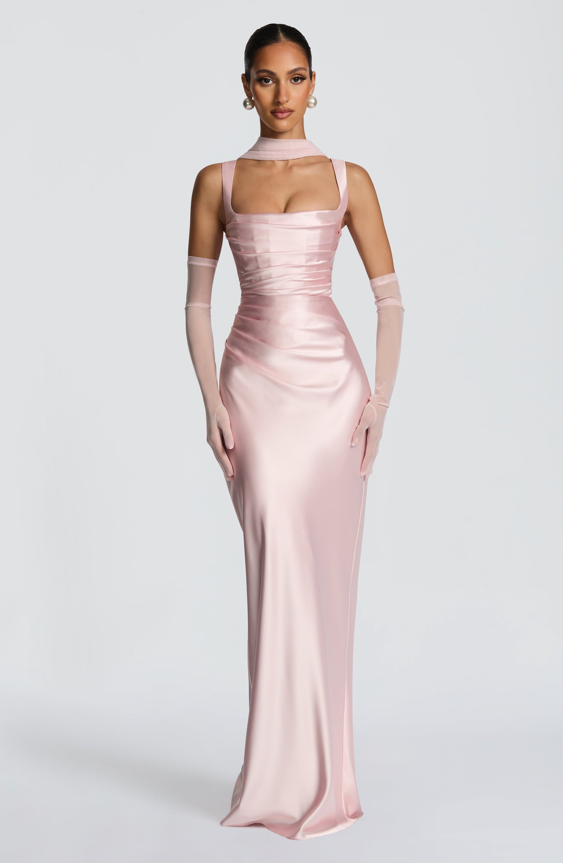 Calanthe Maxi Dress Blush