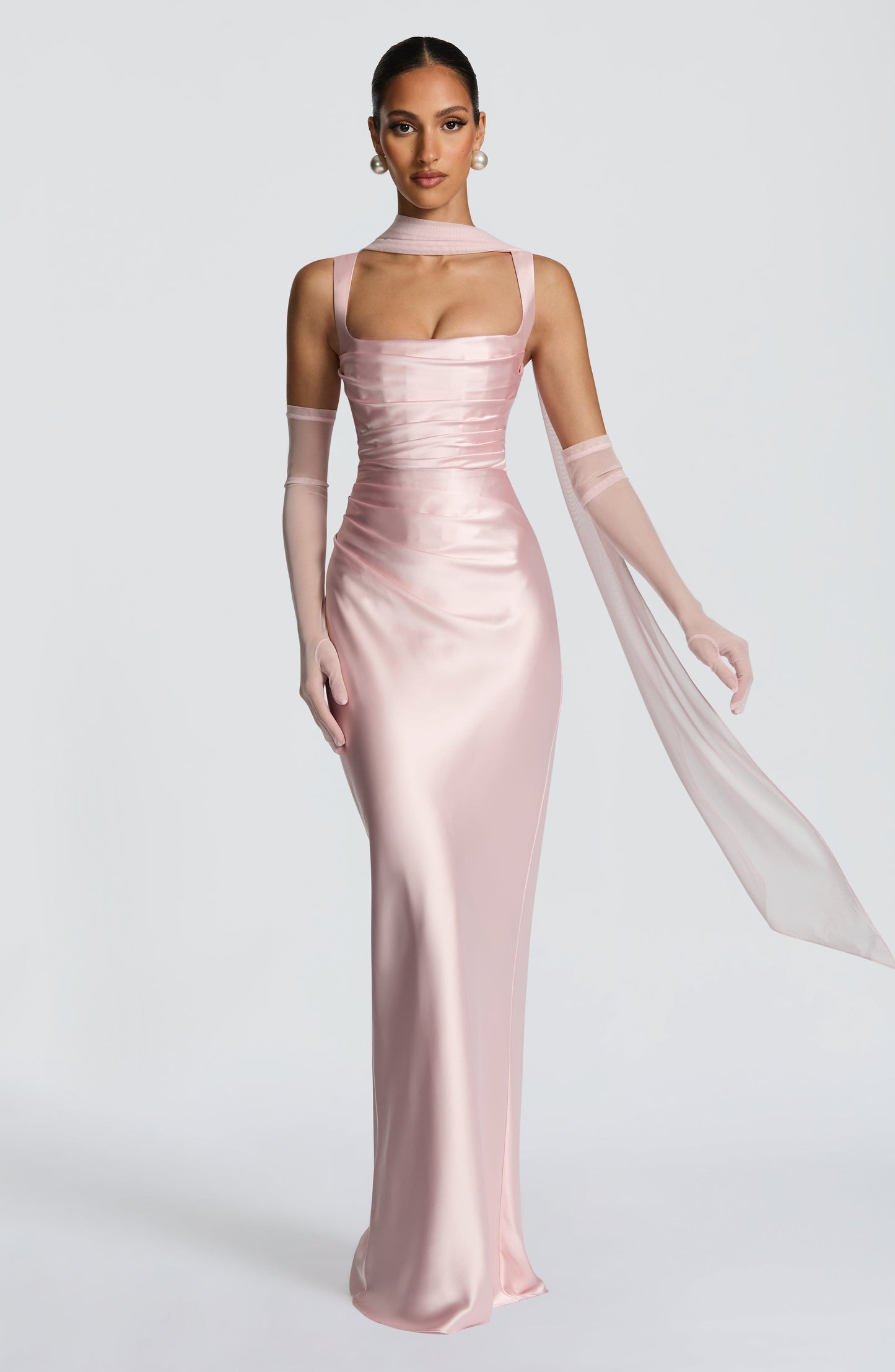 Calanthe Maxi Dress Blush