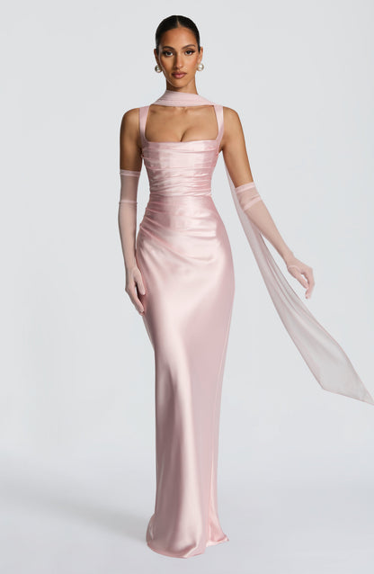 Calanthe Maxi Dress Blush