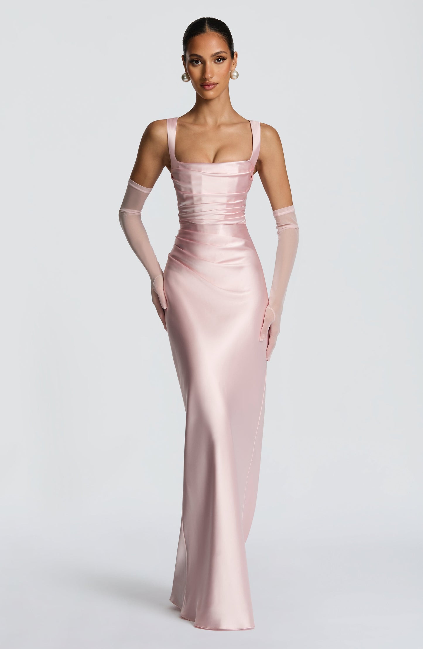 Calanthe Maxi Dress Blush