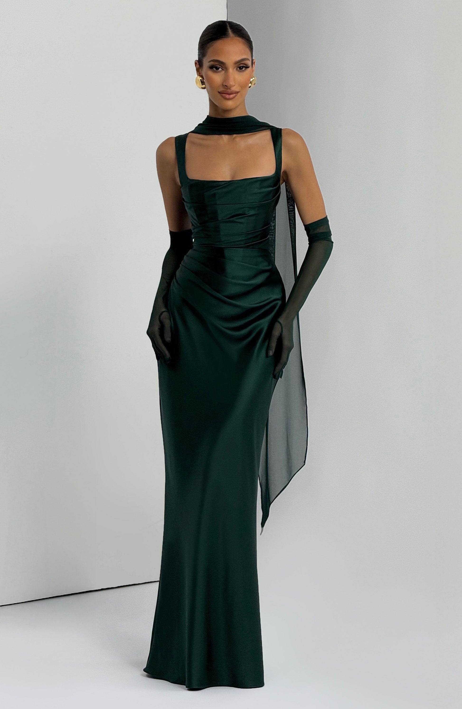 Calanthe Maxi Dress Emerald
