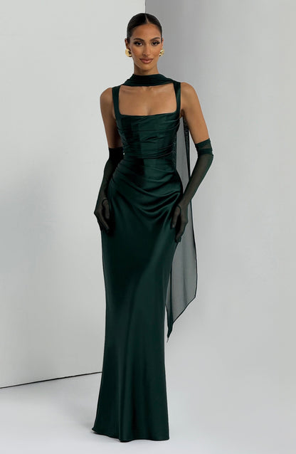 Calanthe Maxi Dress Emerald