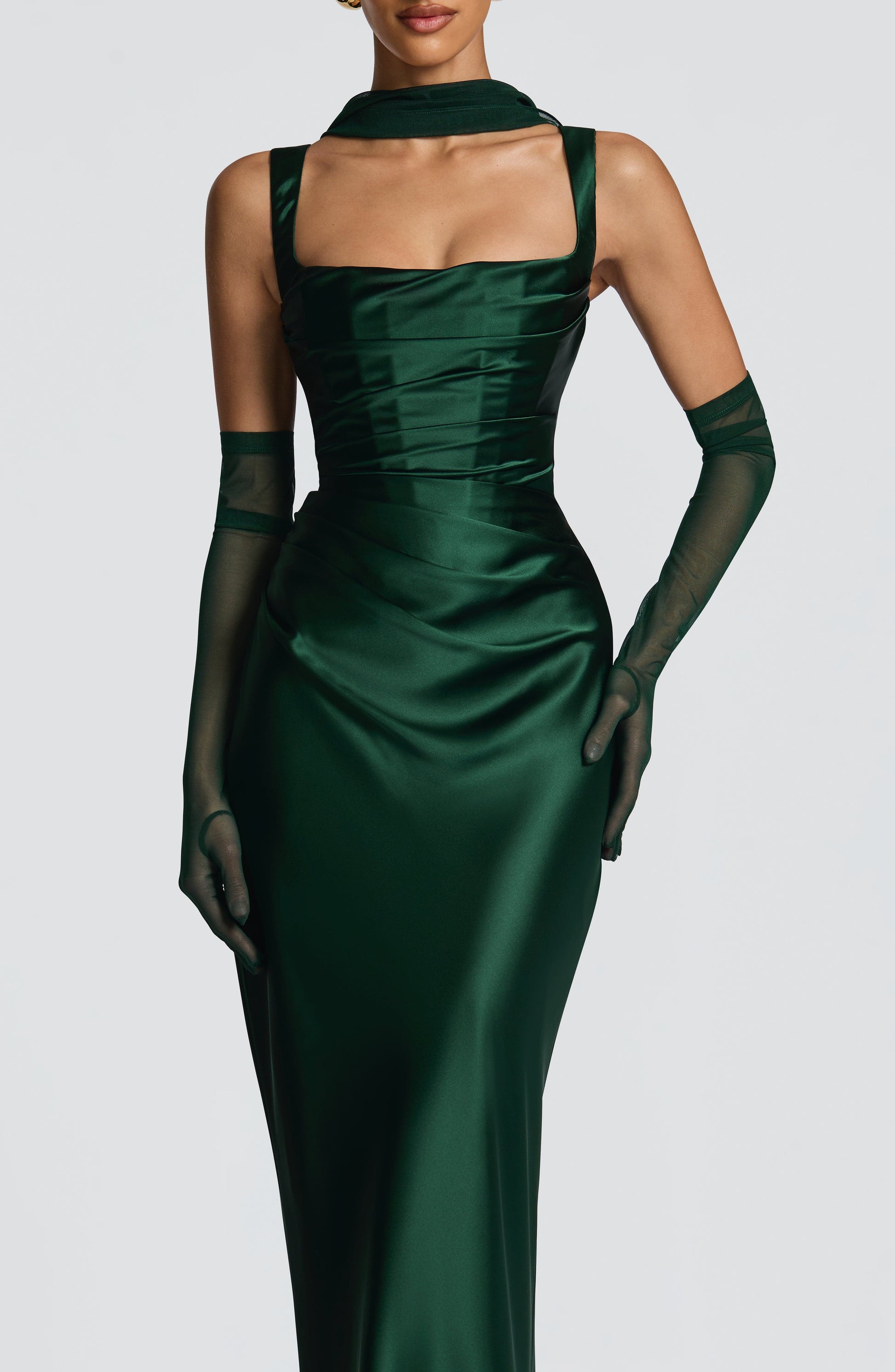 Calanthe Maxi Dress Emerald
