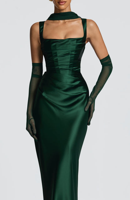 Calanthe Maxi Dress Emerald