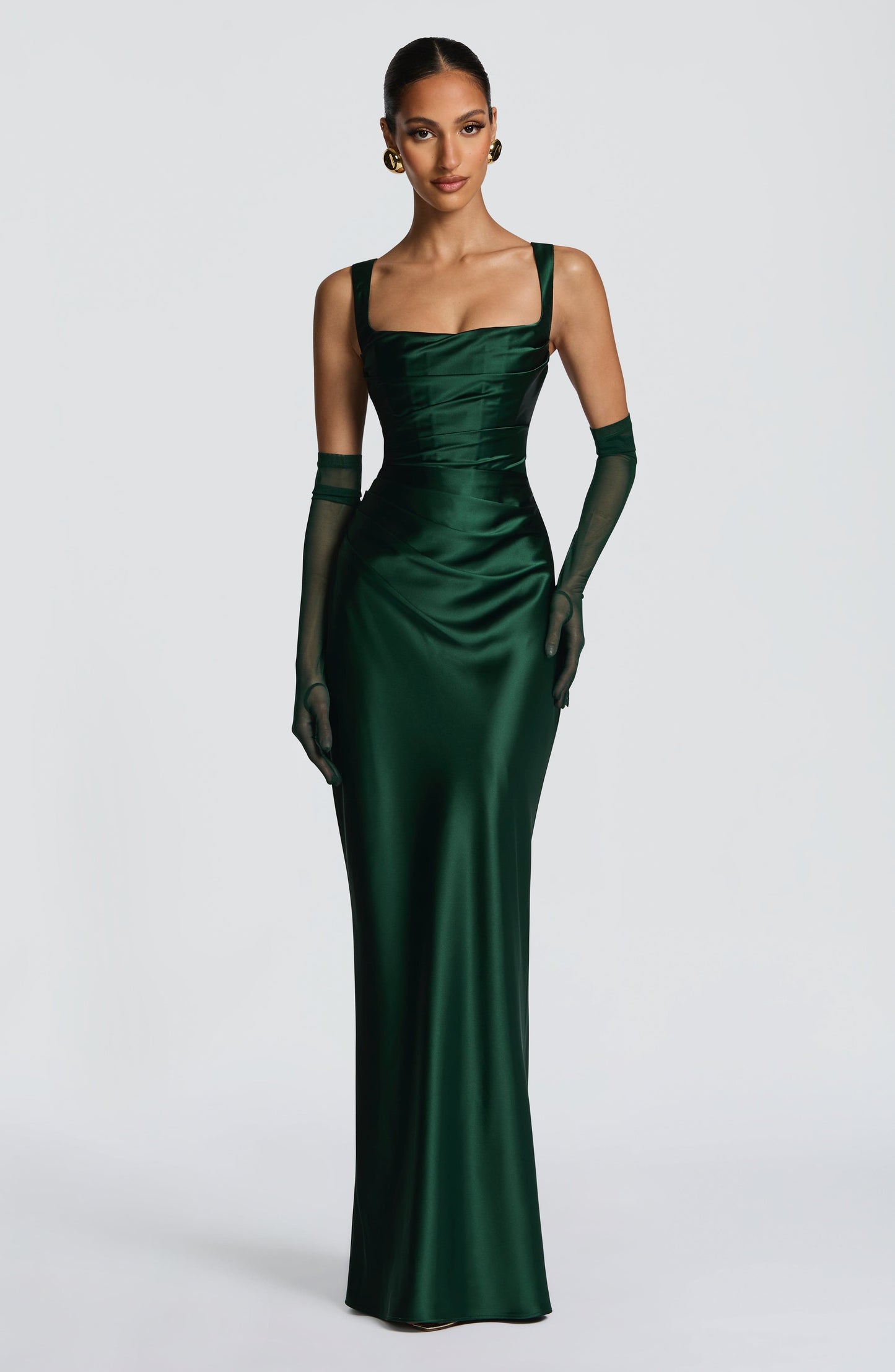 Calanthe Maxi Dress Emerald