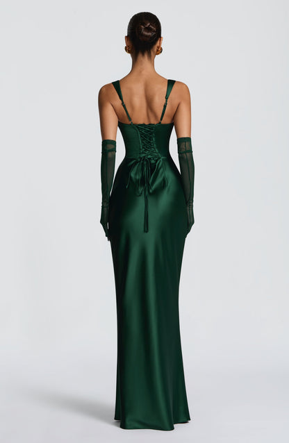 Calanthe Maxi Dress Emerald