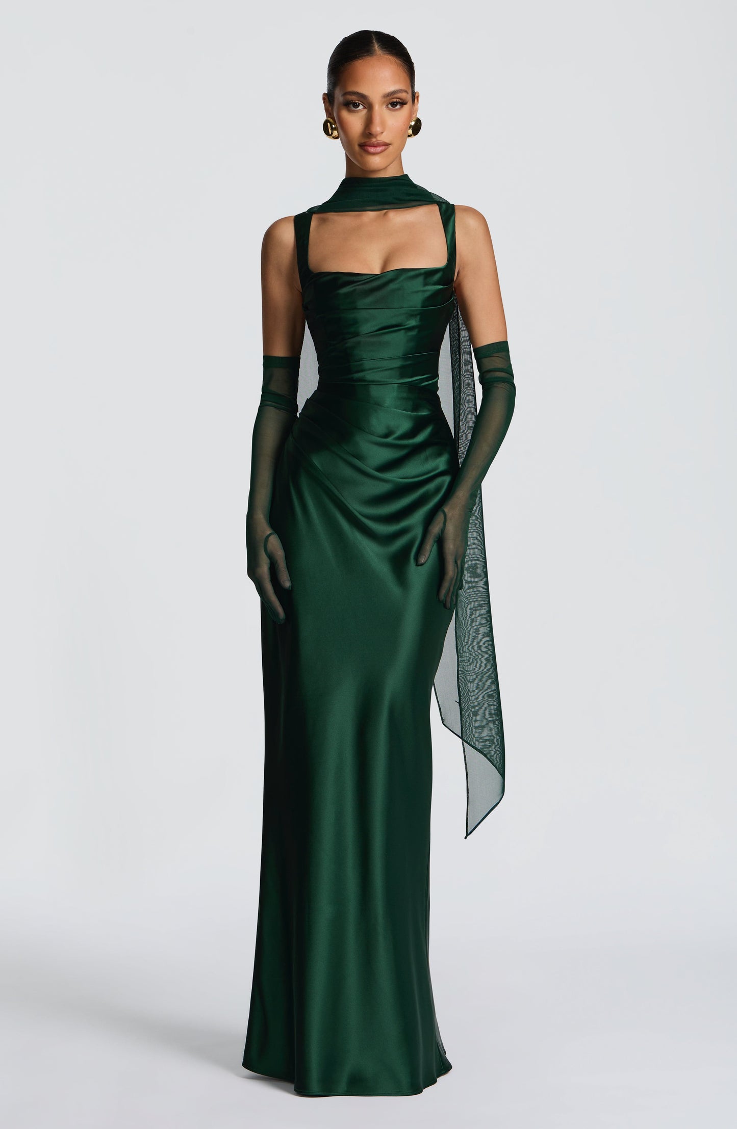 Calanthe Maxi Dress Emerald