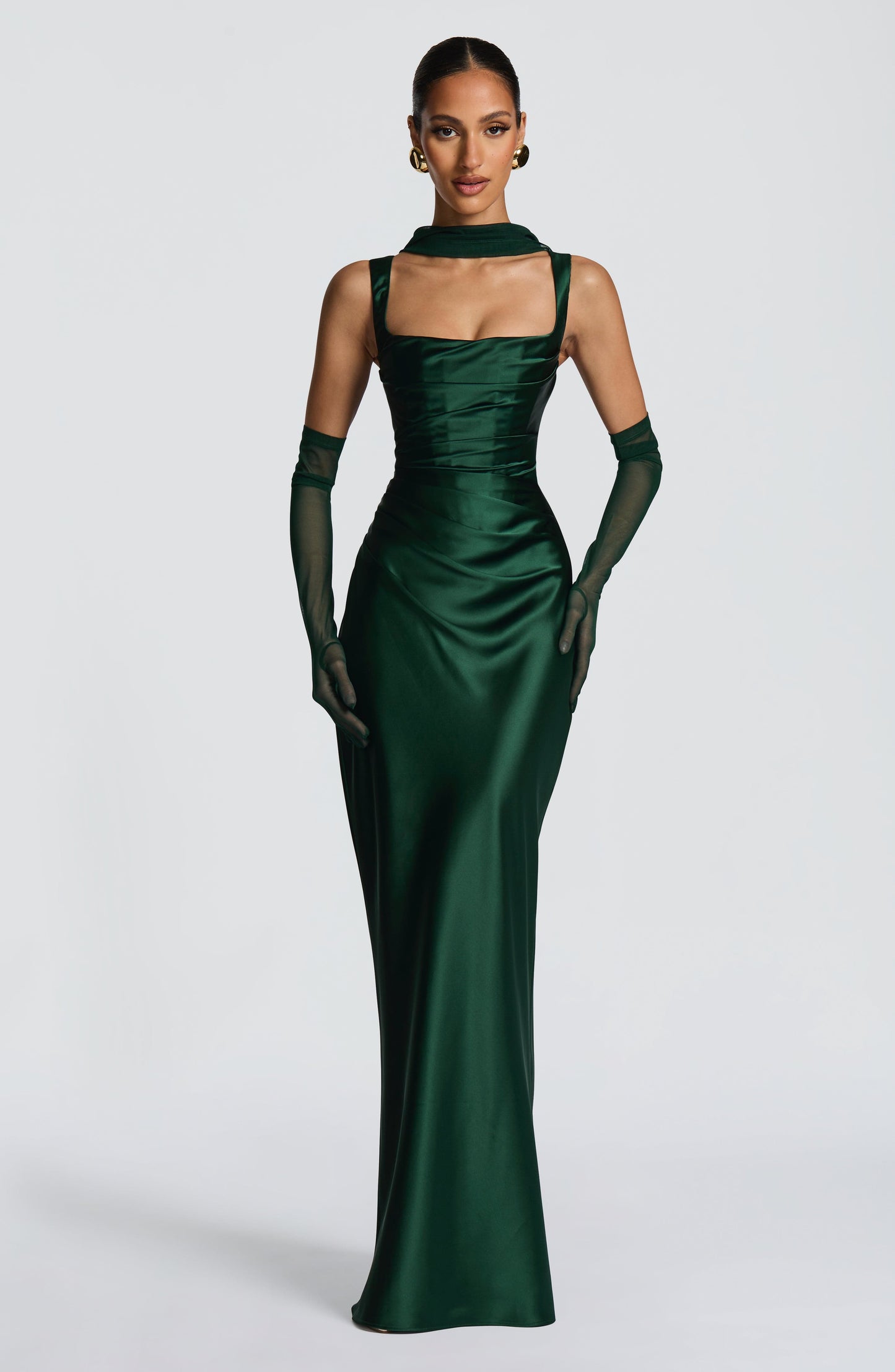 Calanthe Maxi Dress Emerald