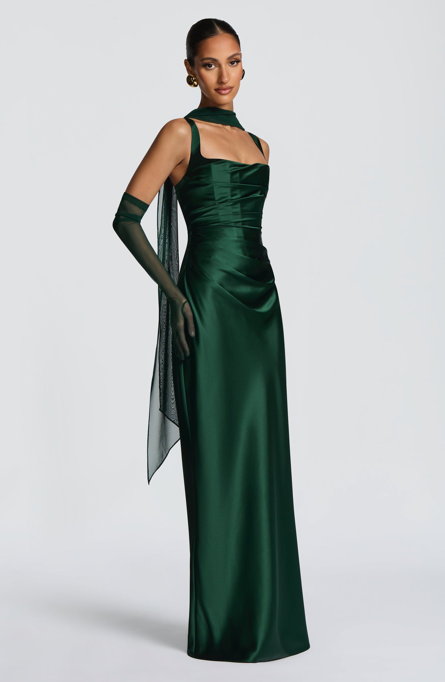Calanthe Maxi Dress Emerald