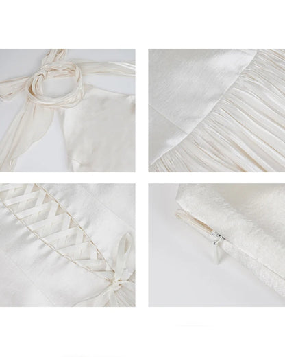 Calanthe Maxi Dress Ivory