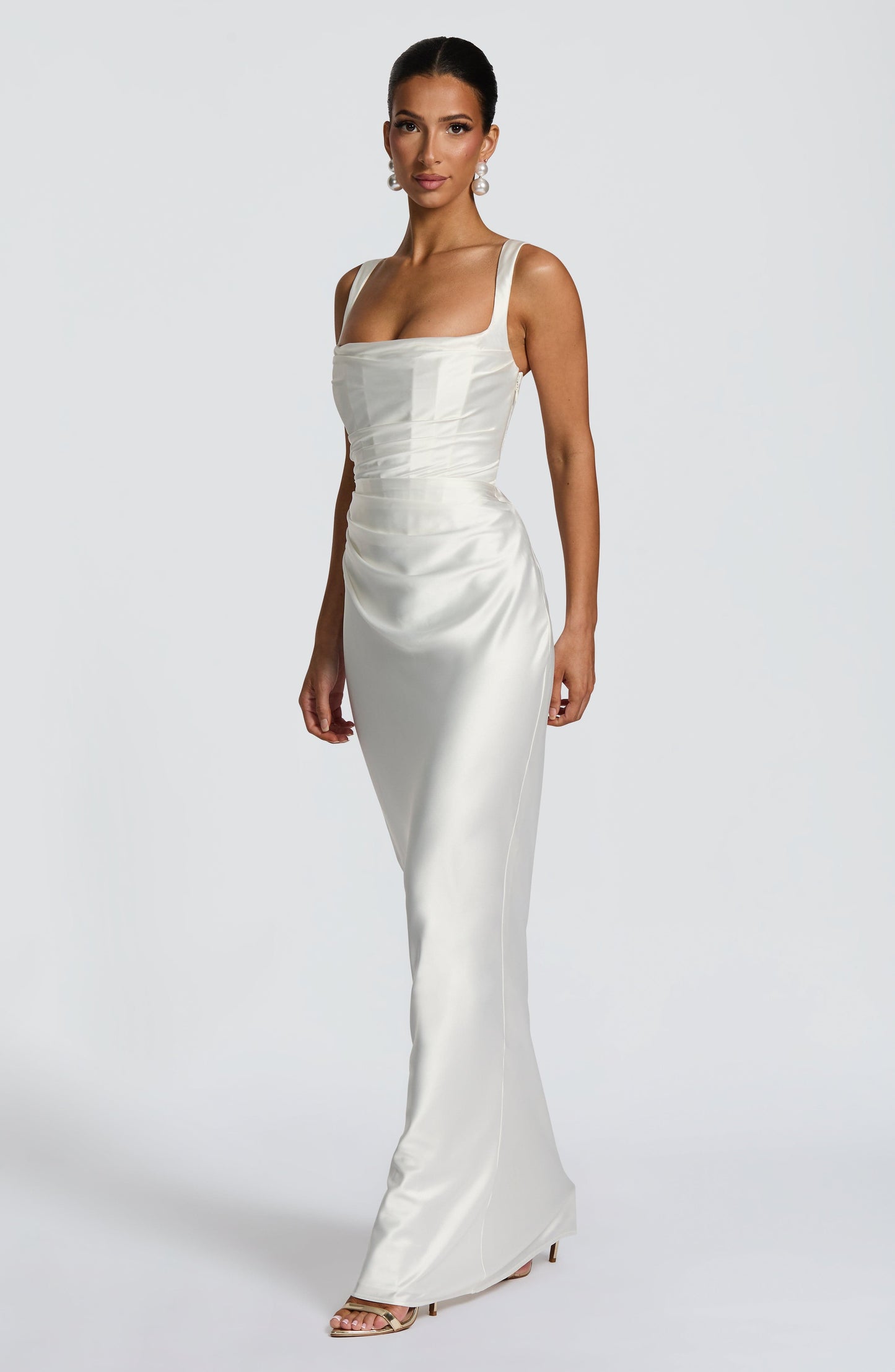 Calanthe Maxi Dress Ivory