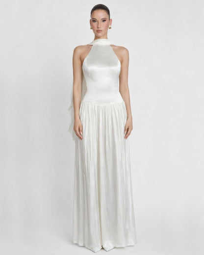 Calanthe Maxi Dress Ivory