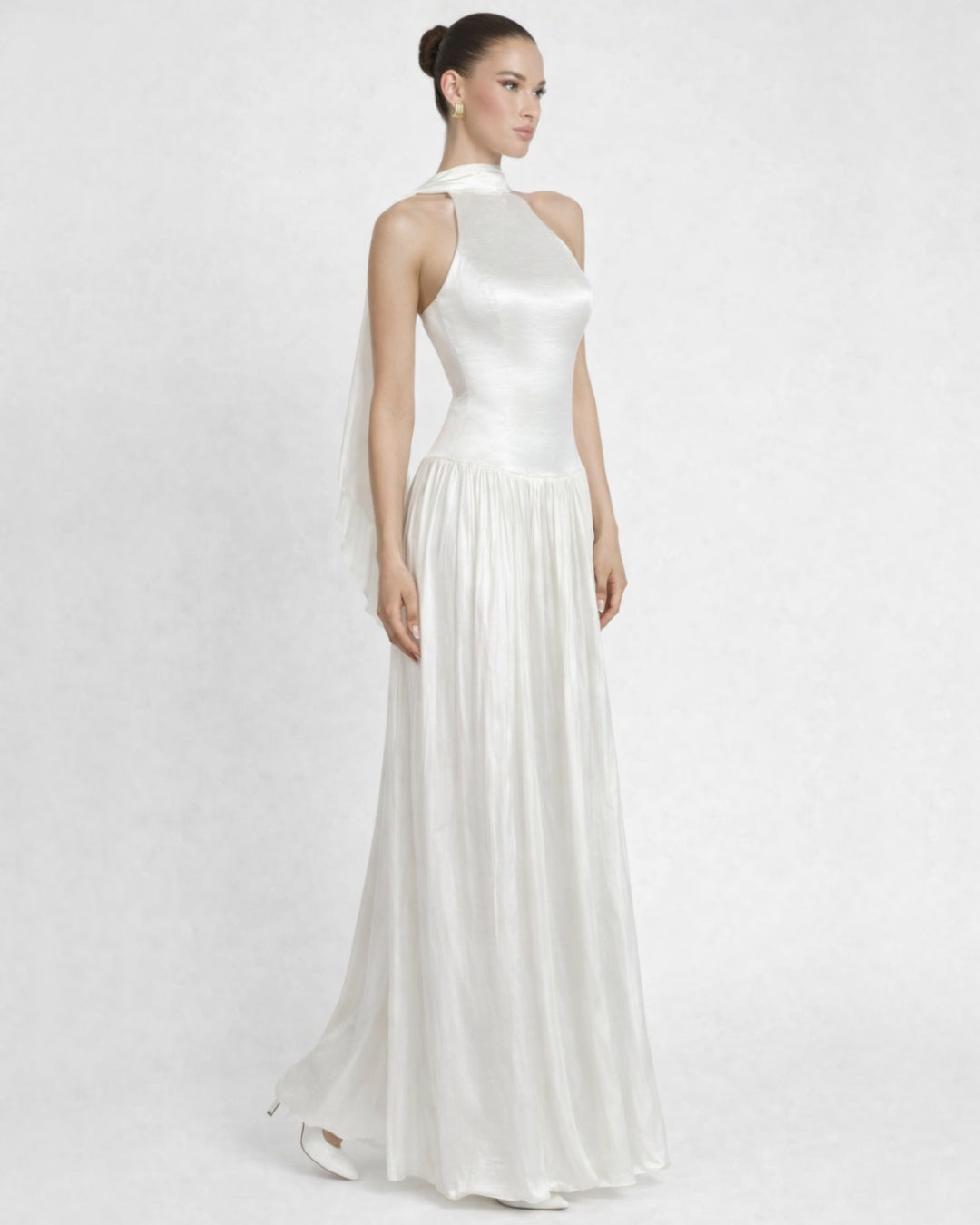Calanthe Maxi Dress Ivory