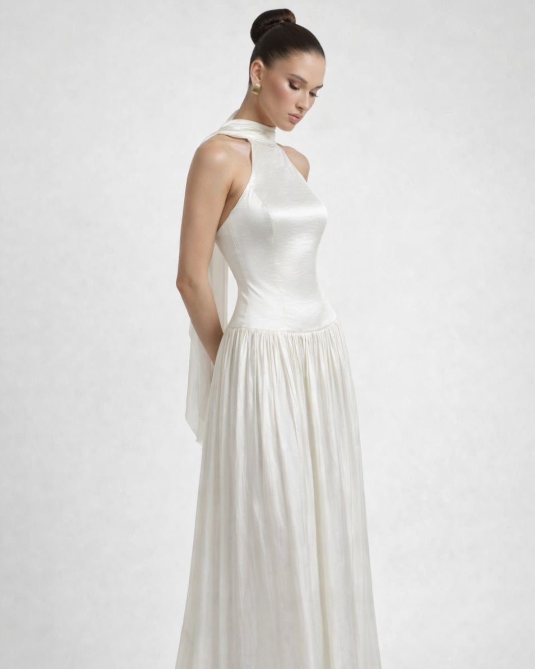 Calanthe Maxi Dress Ivory