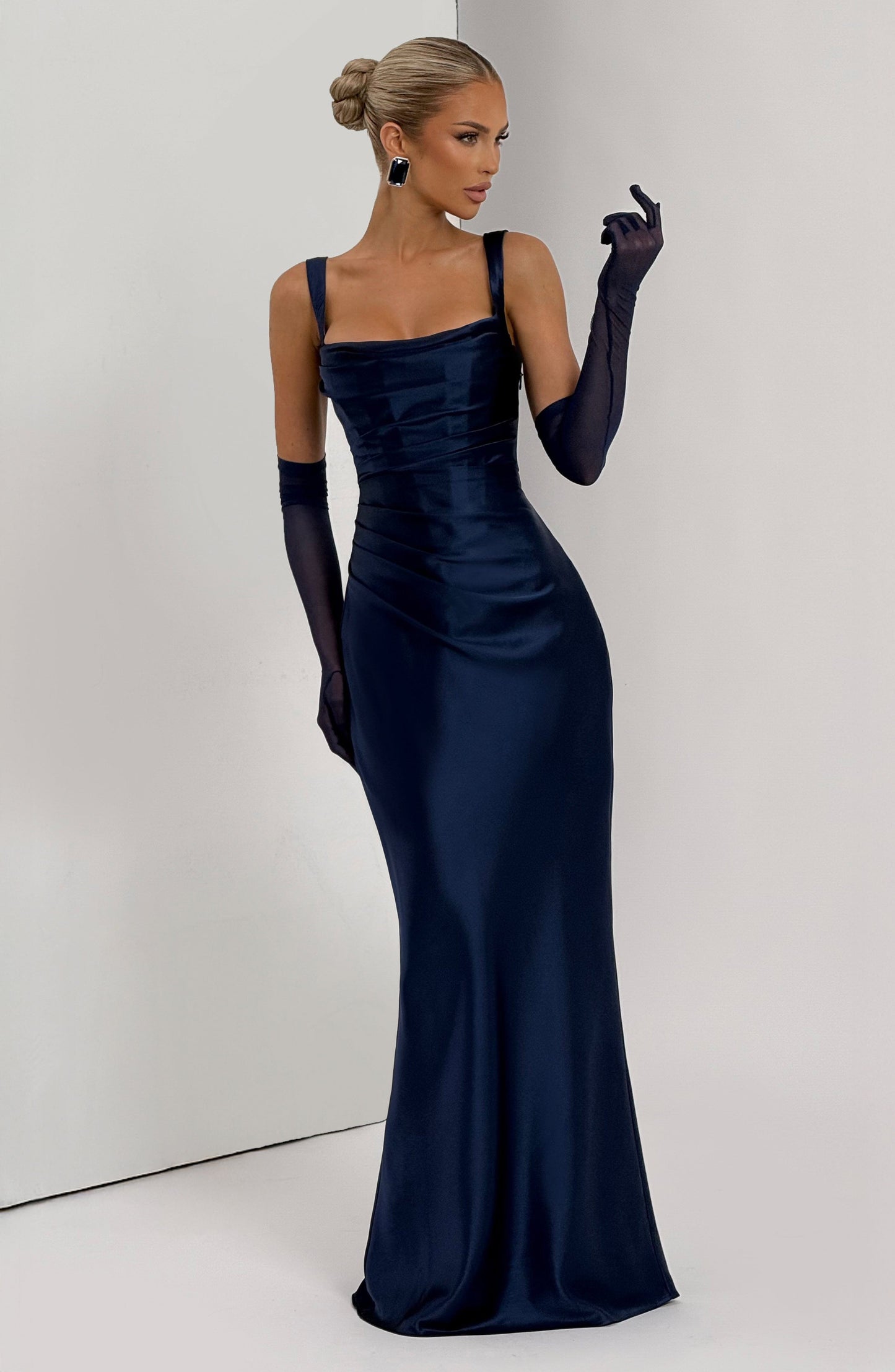 Calanthe Maxi Dress Navy