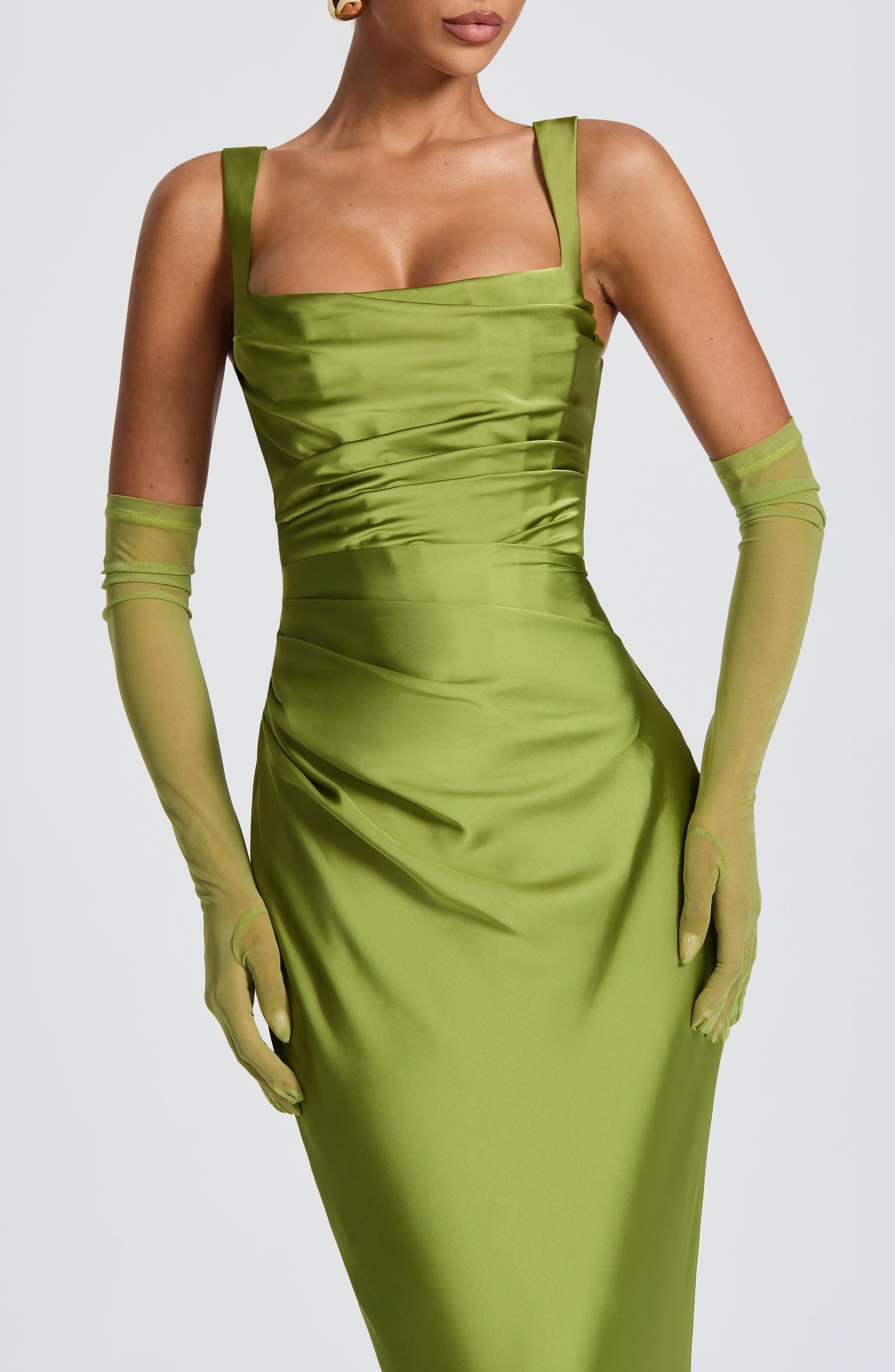 Calanthe Maxi Dress Olive