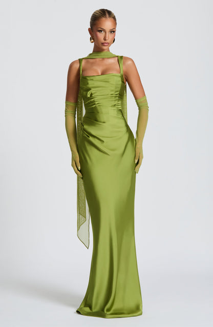 Calanthe Maxi Dress Olive