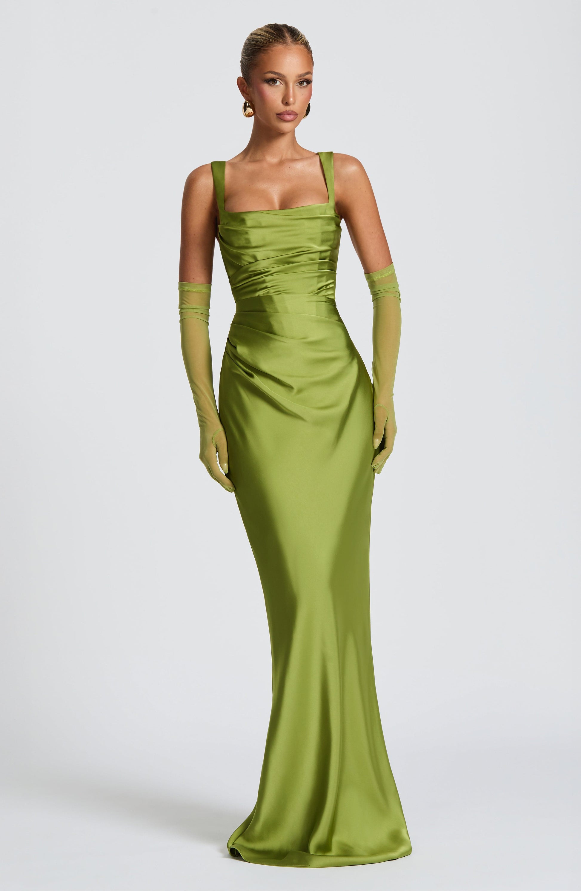 Calanthe Maxi Dress Olive