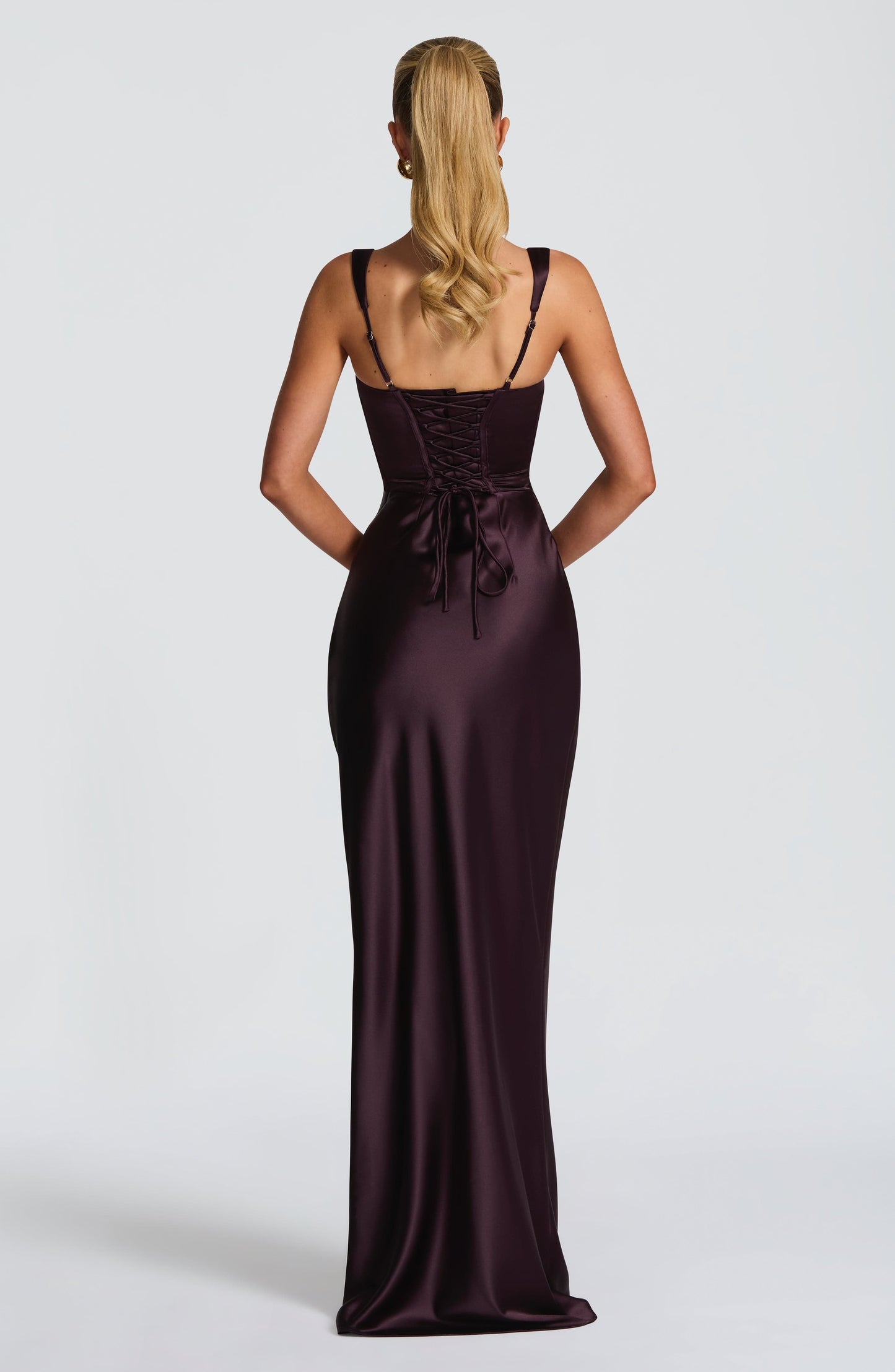 Calanthe Maxi Dress Plum