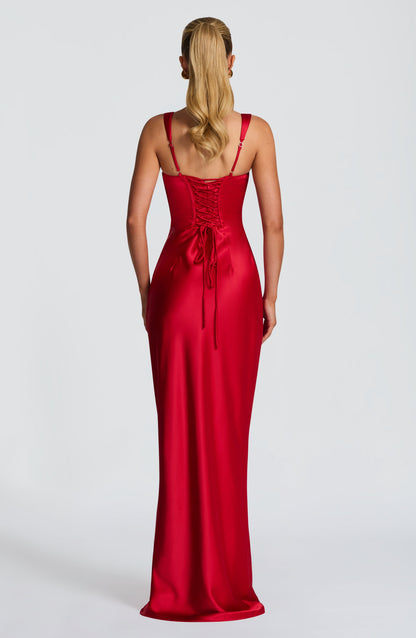 Calanthe Maxi Dress Red