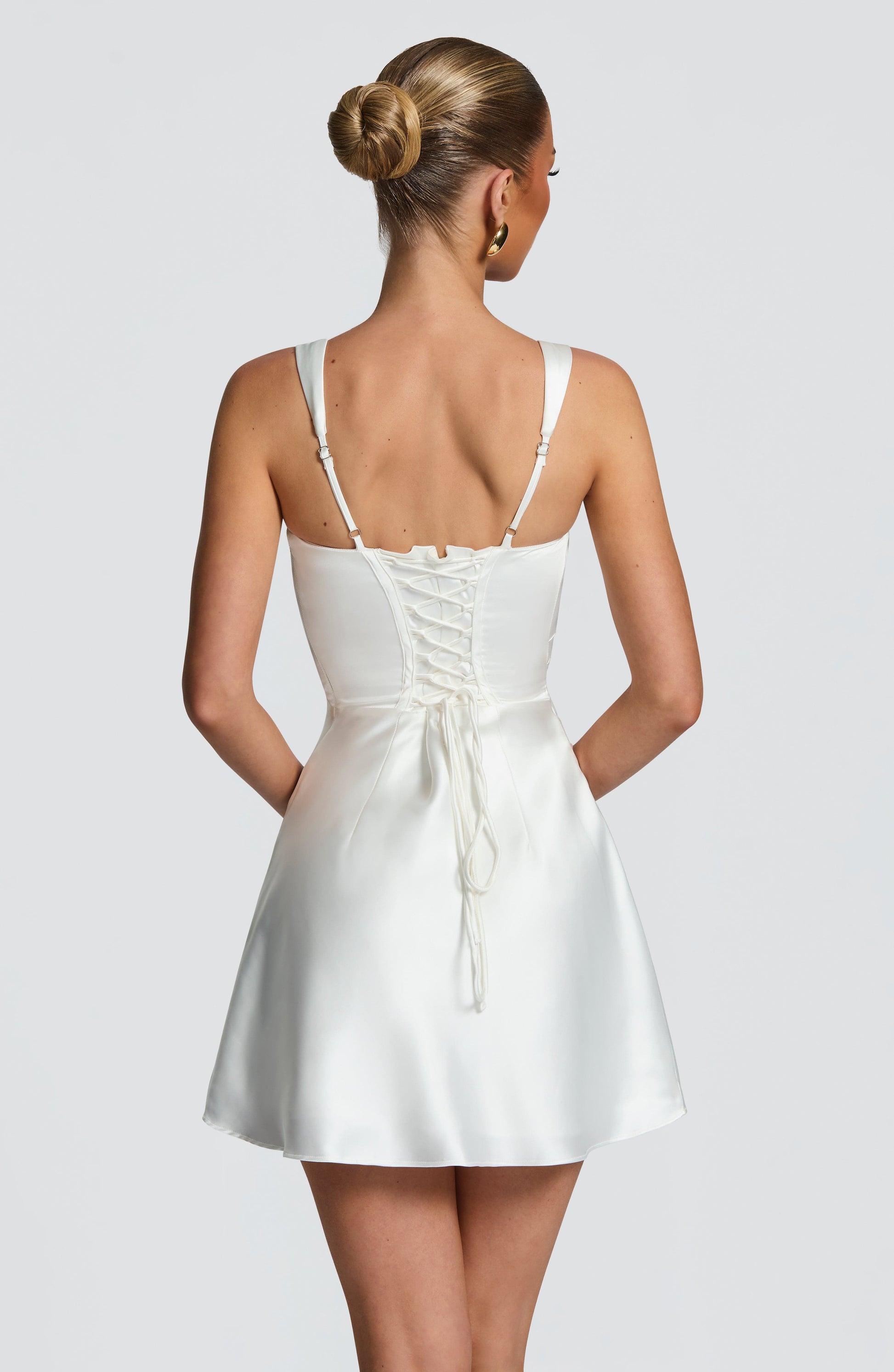 Calanthe Mini Dress Ivory
