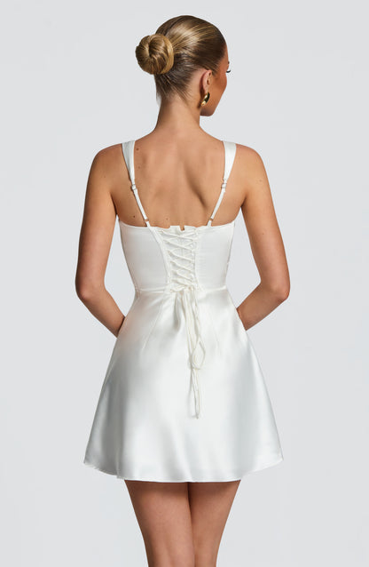Calanthe Mini Dress Ivory