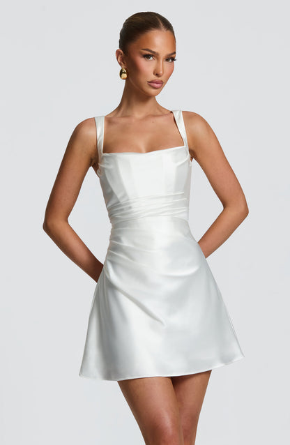 Calanthe Mini Dress Ivory